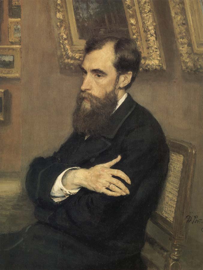 Portrait of Pavel Tretyakov